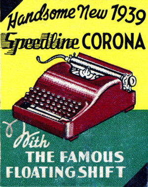 Corona Speedline 1939