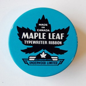 Maple Leaf typewriter ribbon