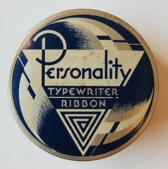 Personality Typewriter Ribbon tin