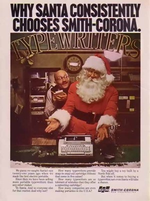 Why Santa Chooses Smith Corona