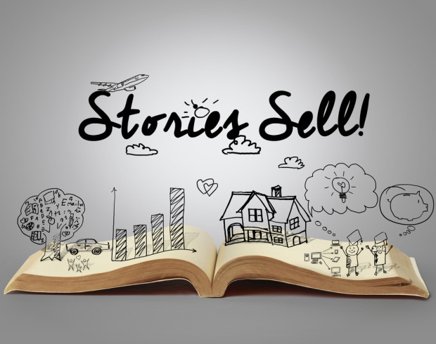 Stories Sell (open book)