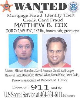 Matthew Cox Wanted